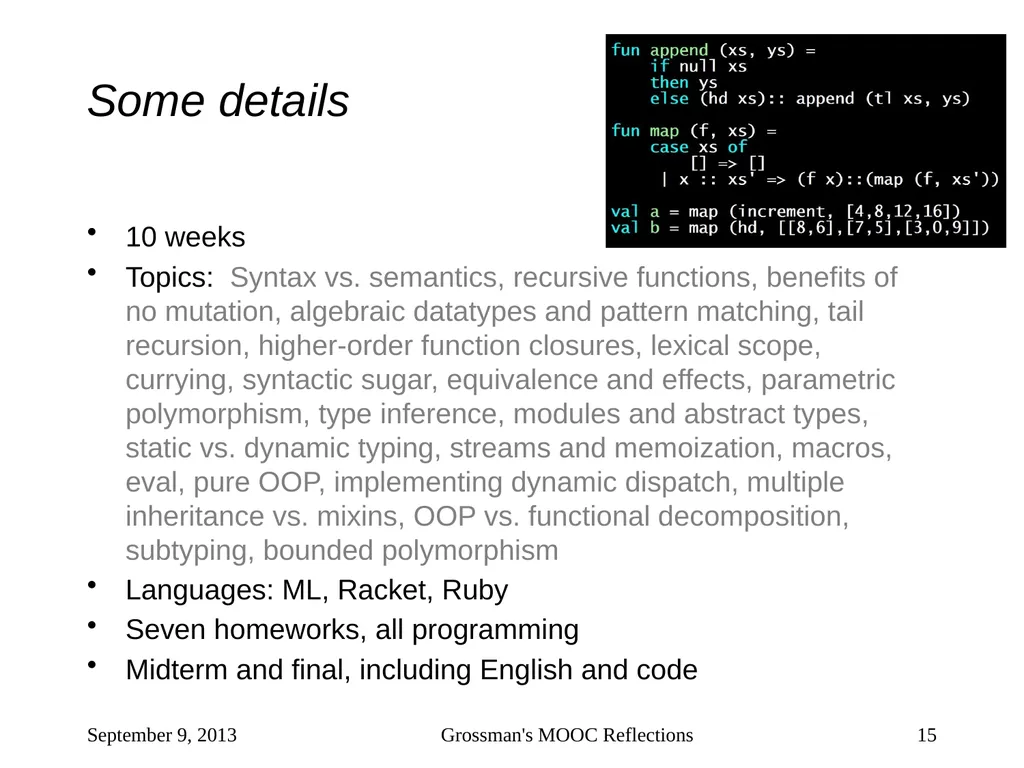 Massive Open Online Courses (MOOCs): How Do They - slide 15 of 53