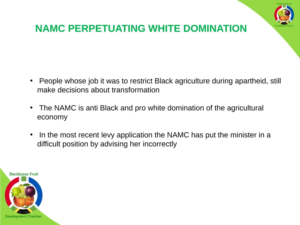 WHO IS THE DFDC-SA? The DFDC-SA was established in - slide 12 of 17