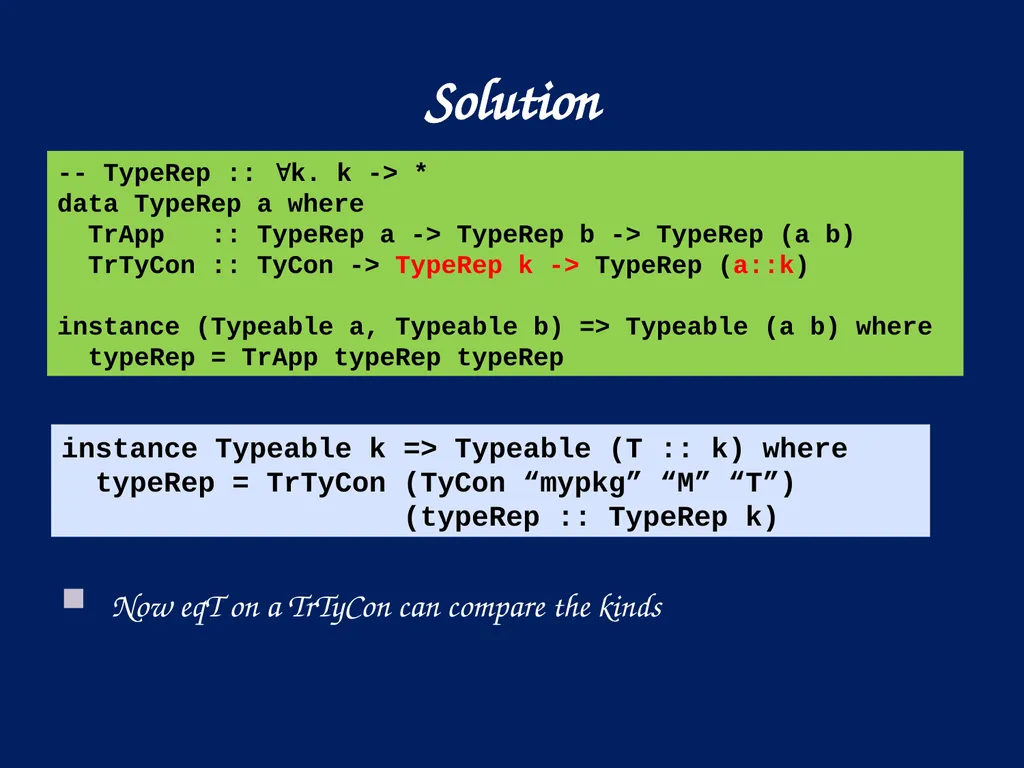 A reflection on types Simon Peyton Jones, - slide 46 of 49