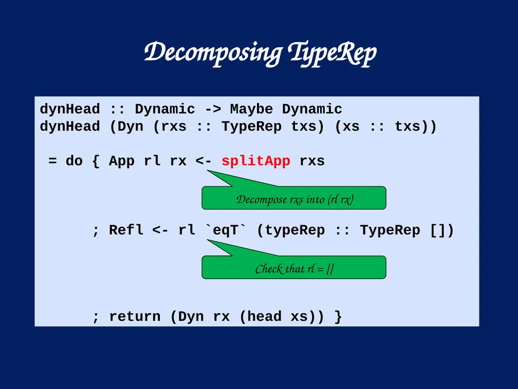 A reflection on types Simon Peyton Jones, - slide 36 of 49