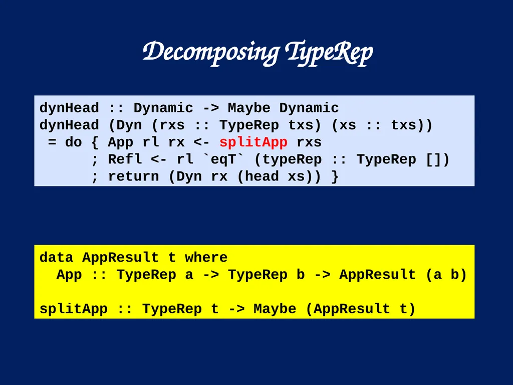 A reflection on types Simon Peyton Jones, - slide 37 of 49