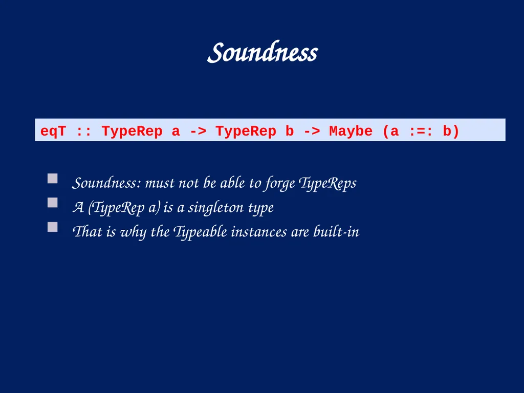 A reflection on types Simon Peyton Jones, - slide 26 of 49
