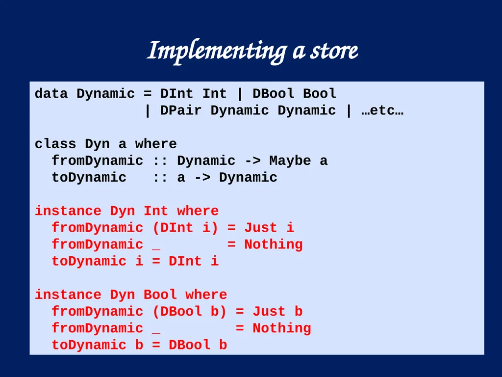 A reflection on types Simon Peyton Jones, - slide 10 of 49