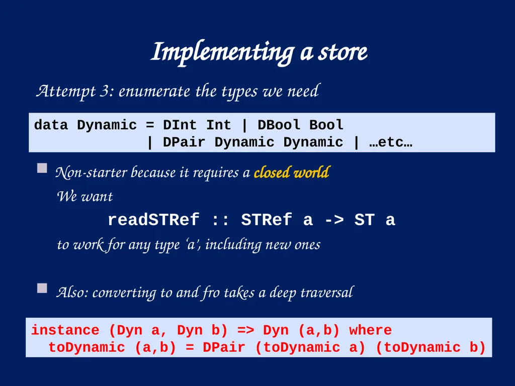 A reflection on types Simon Peyton Jones, - slide 11 of 49