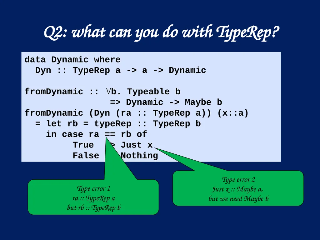A reflection on types Simon Peyton Jones, - slide 23 of 49