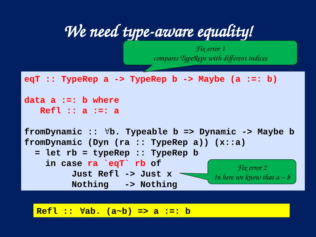 A reflection on types Simon Peyton Jones, - slide 24 of 49