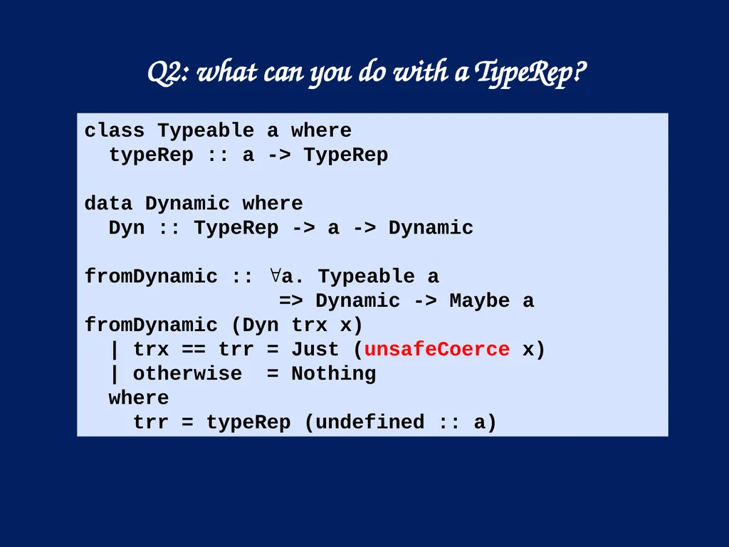 A reflection on types Simon Peyton Jones, - slide 17 of 49