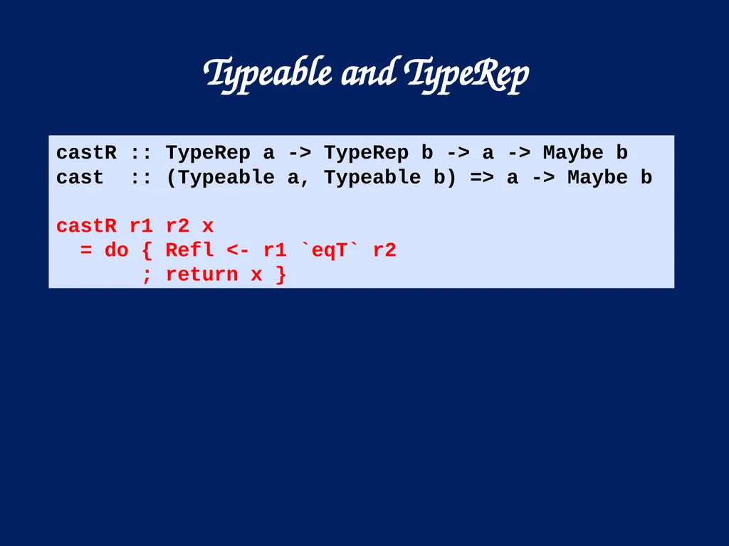 A reflection on types Simon Peyton Jones, - slide 30 of 49