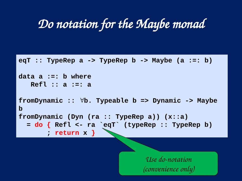 A reflection on types Simon Peyton Jones, - slide 25 of 49