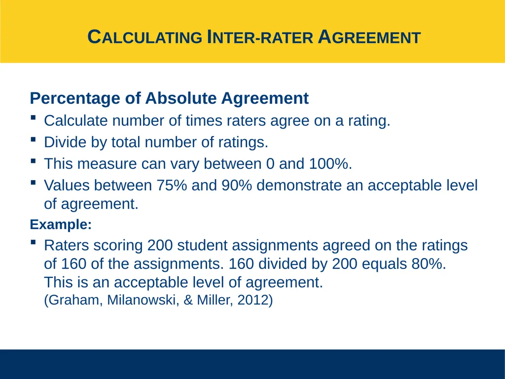 Ensuring Meaningful Performance Assessment - slide 36 of 47