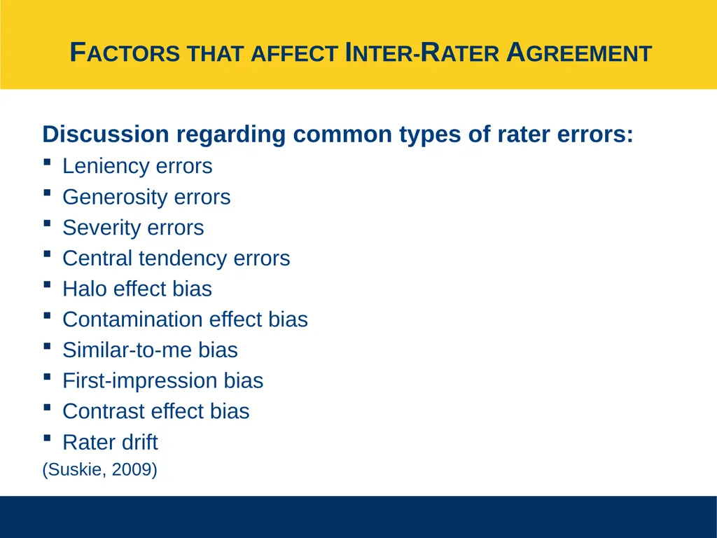 Ensuring Meaningful Performance Assessment - slide 35 of 47