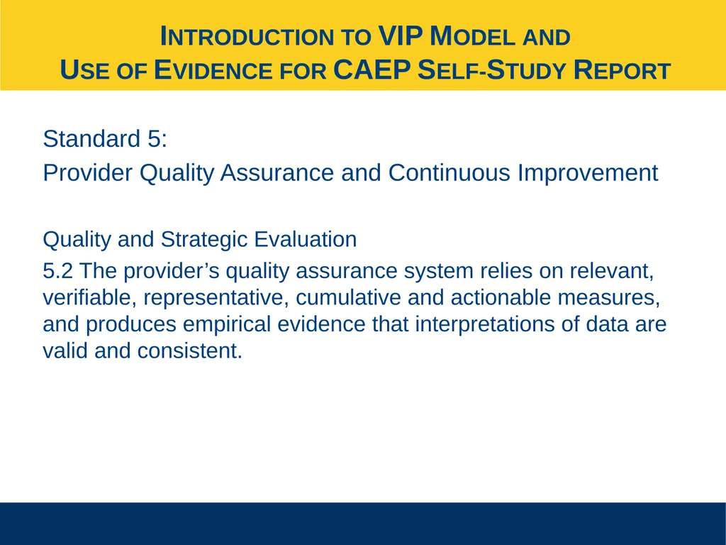 Ensuring Meaningful Performance Assessment - slide 15 of 47