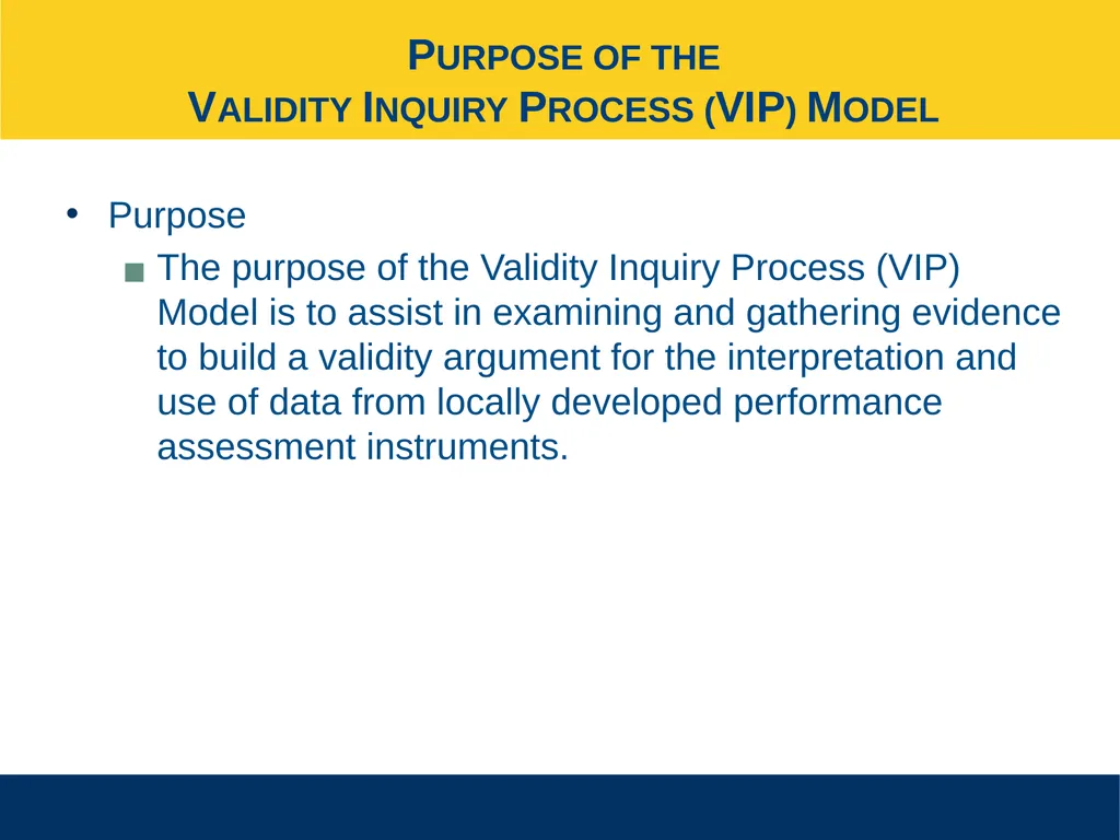Ensuring Meaningful Performance Assessment - slide 5 of 47