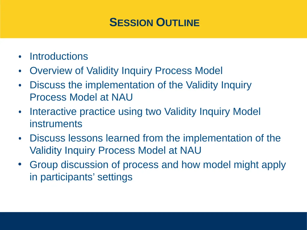 Ensuring Meaningful Performance Assessment - slide 4 of 47