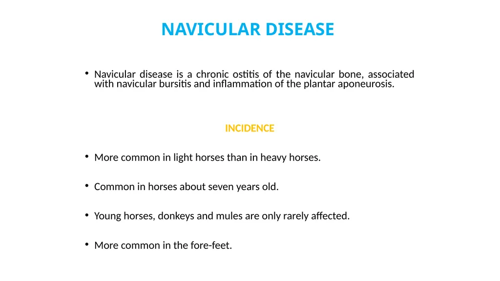 Lecture 5: navicular disease, side bones and - slide 18 of 26