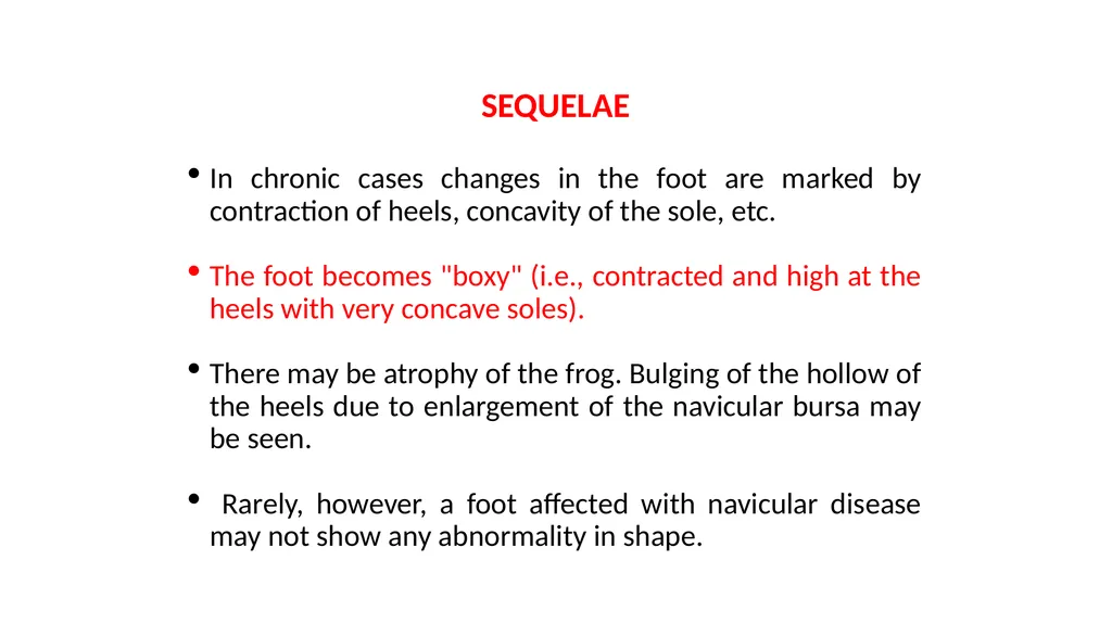 Lecture 5: navicular disease, side bones and - slide 24 of 26