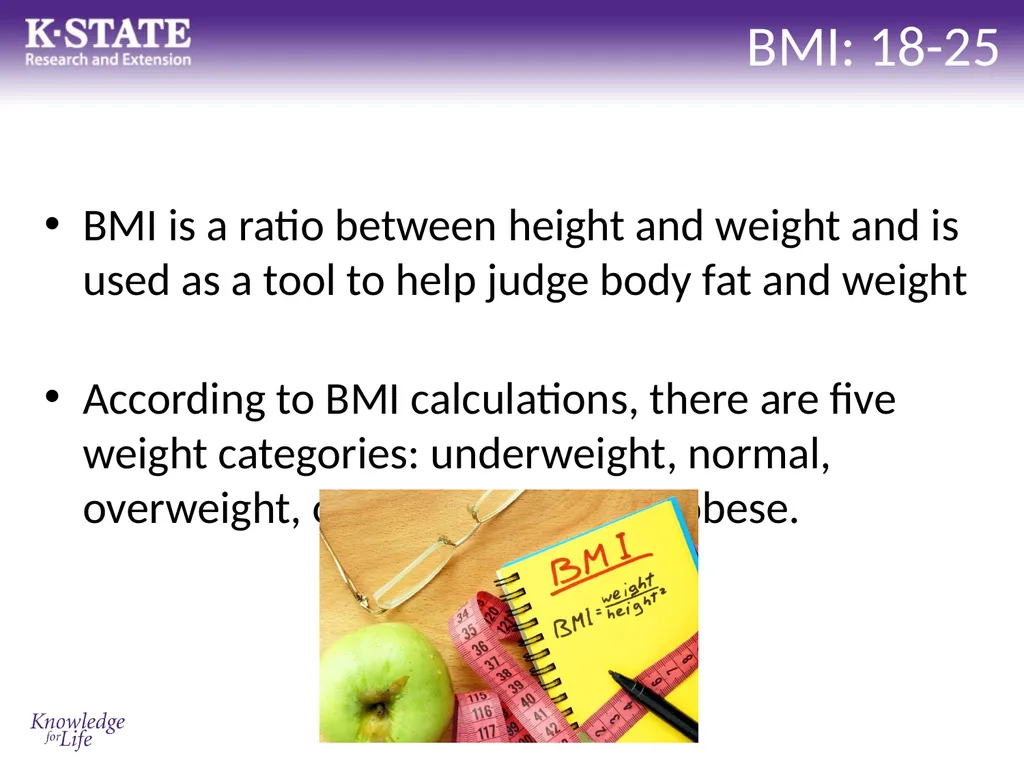 Know your Health Numbers Establishing healthy - slide 12 of 16
