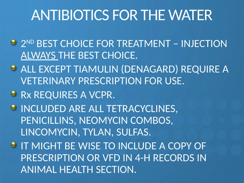 KEEPING YOUR PIGS HEALTHY David Madsen, DVM - slide 67 of 81