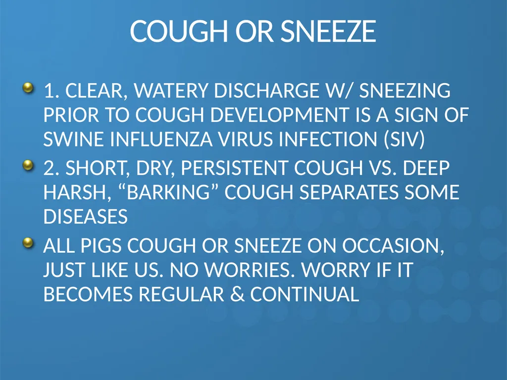 KEEPING YOUR PIGS HEALTHY David Madsen, DVM - slide 7 of 81