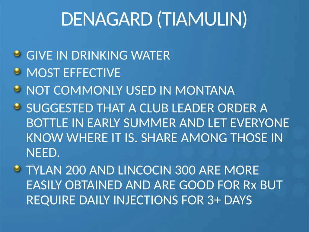 KEEPING YOUR PIGS HEALTHY David Madsen, DVM - slide 29 of 81