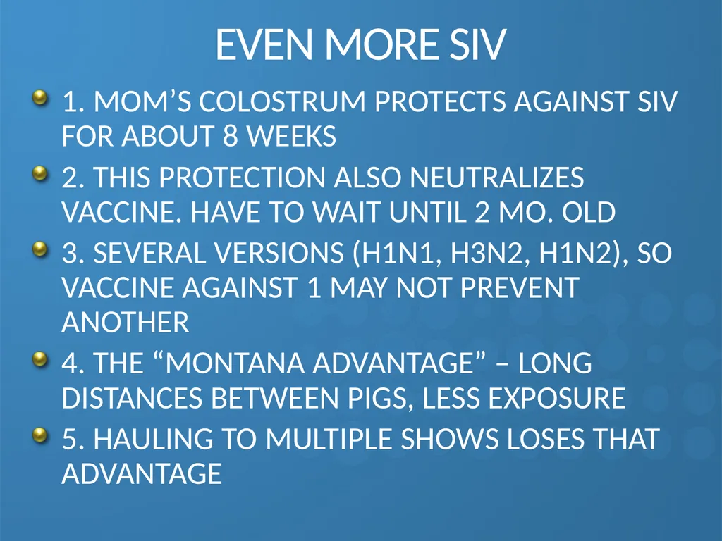 KEEPING YOUR PIGS HEALTHY David Madsen, DVM - slide 20 of 81