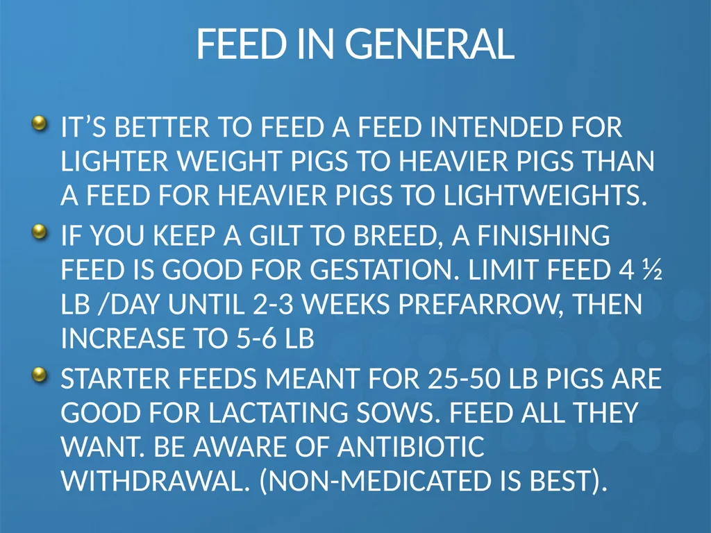 KEEPING YOUR PIGS HEALTHY David Madsen, DVM - slide 60 of 81