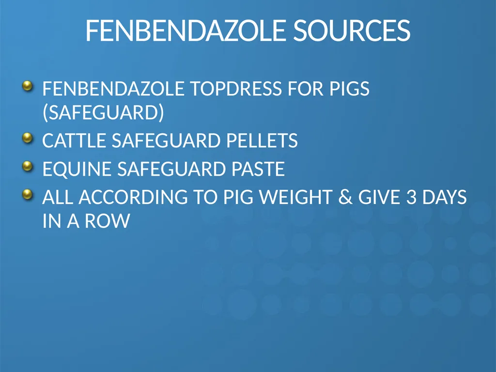 KEEPING YOUR PIGS HEALTHY David Madsen, DVM - slide 11 of 81