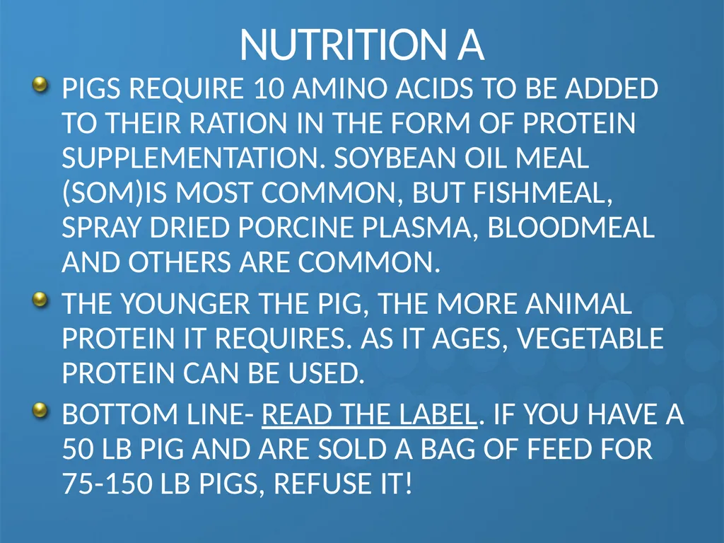 KEEPING YOUR PIGS HEALTHY David Madsen, DVM - slide 59 of 81
