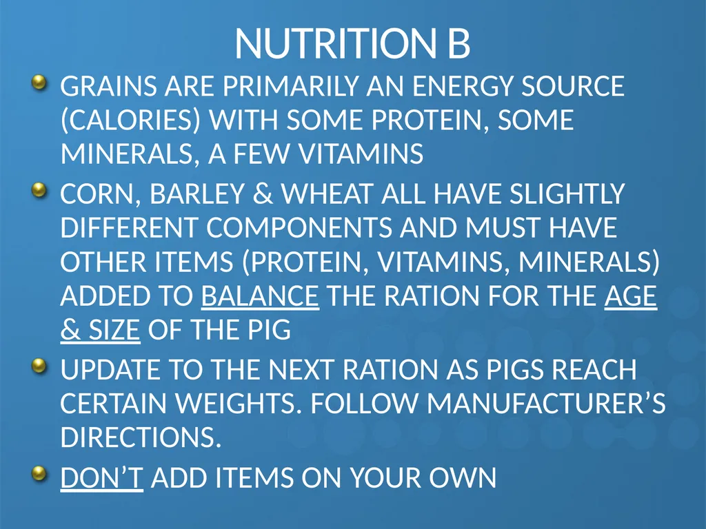 KEEPING YOUR PIGS HEALTHY David Madsen, DVM - slide 61 of 81