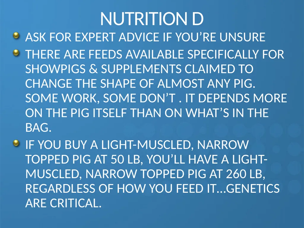 KEEPING YOUR PIGS HEALTHY David Madsen, DVM - slide 63 of 81