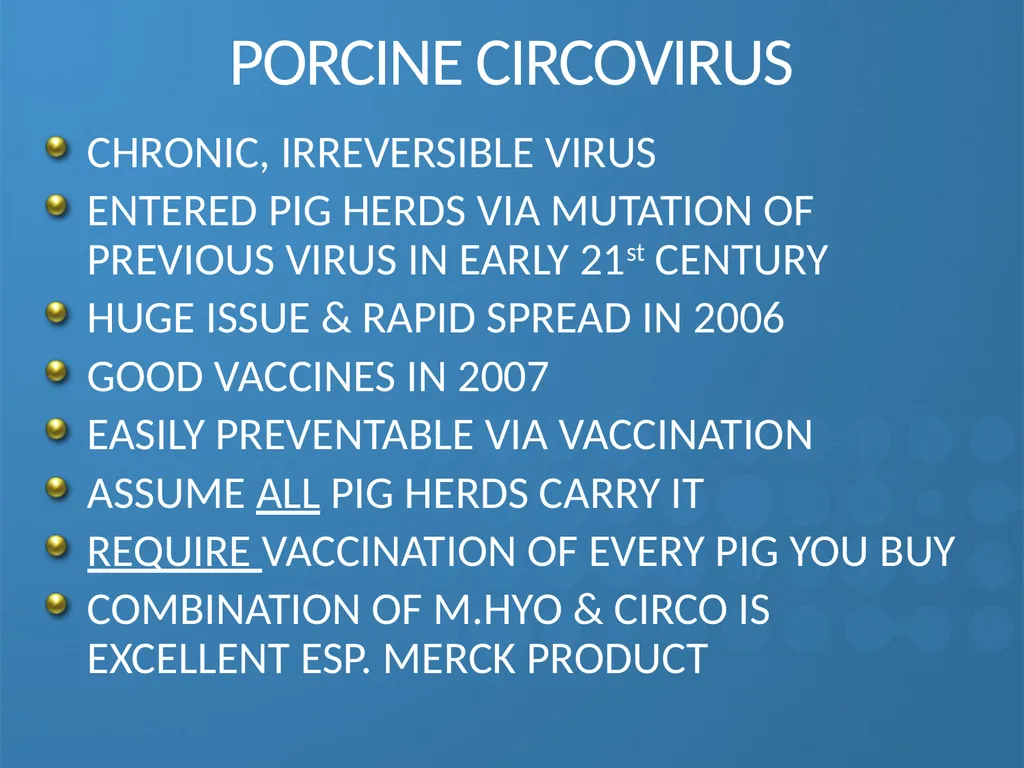 KEEPING YOUR PIGS HEALTHY David Madsen, DVM - slide 17 of 81