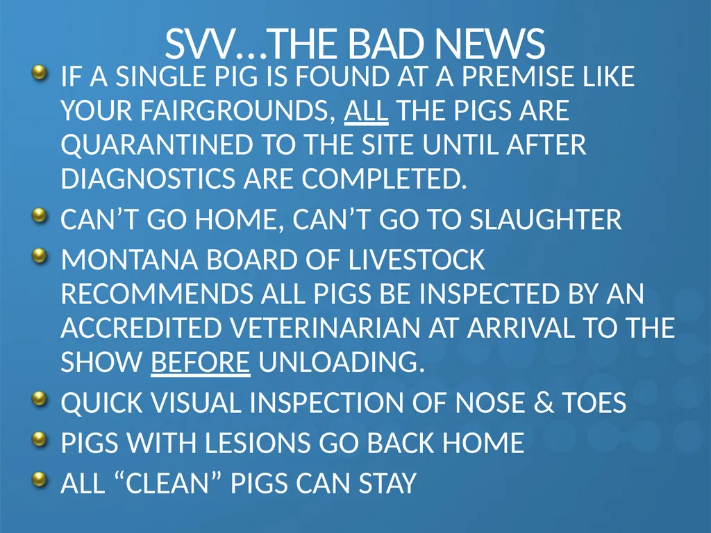 KEEPING YOUR PIGS HEALTHY David Madsen, DVM - slide 53 of 81