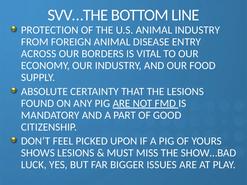 KEEPING YOUR PIGS HEALTHY David Madsen, DVM - slide 55 of 81