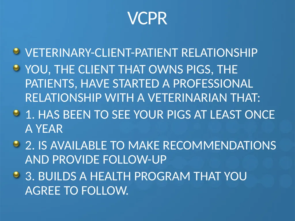 KEEPING YOUR PIGS HEALTHY David Madsen, DVM - slide 2 of 81