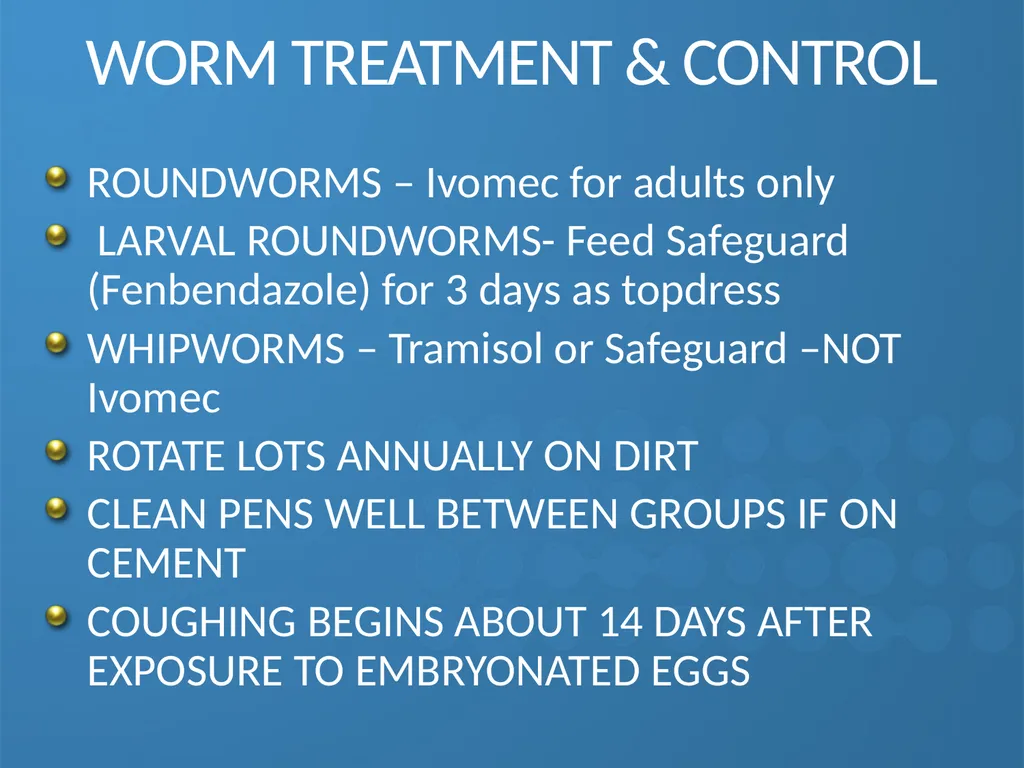 KEEPING YOUR PIGS HEALTHY David Madsen, DVM - slide 10 of 81