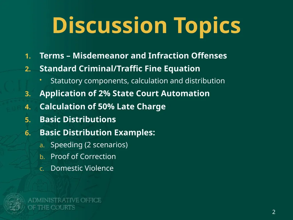 BREAKOUT SESSION 2 Basic Distribution Calculations - slide 2 of 41