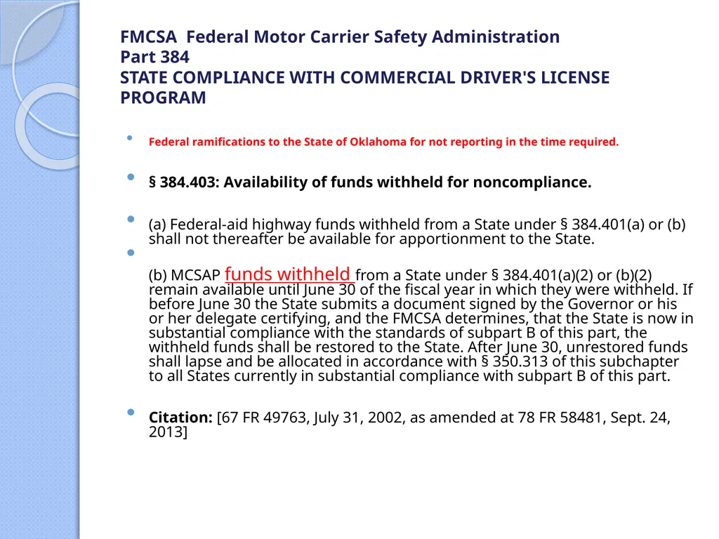 DPS RECORDS MANAGEMENT Timely Conviction Reporting - slide 4 of 6