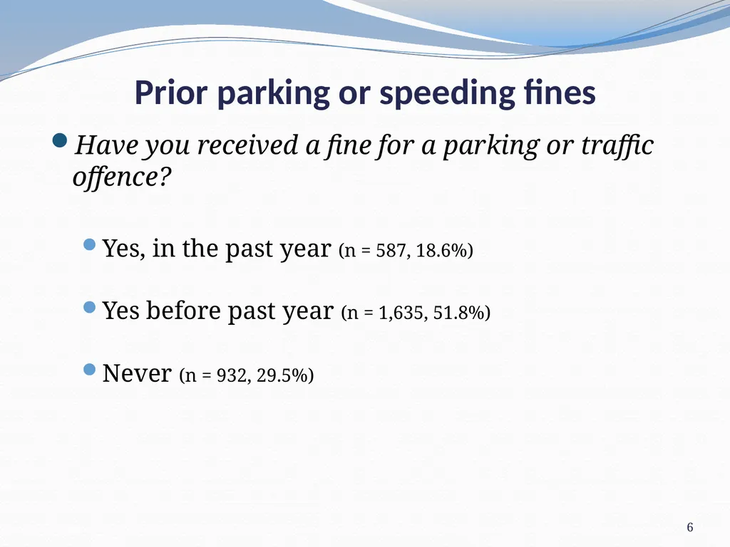 Willingness to pay a fine Neil Donnelly, Suzanne - slide 6 of 25