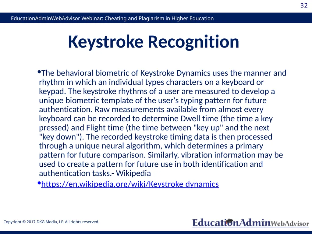 Cheating and Plagiarism in Higher Education: - slide 32 of 60