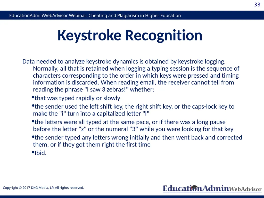 Cheating and Plagiarism in Higher Education: - slide 33 of 60