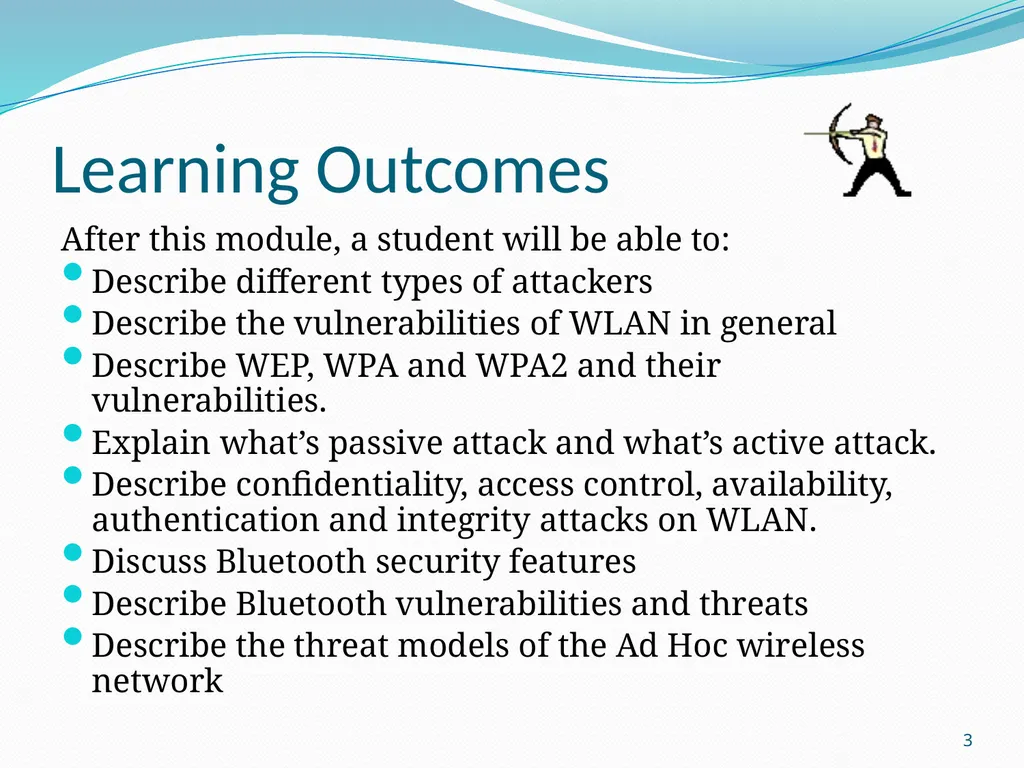 LM 4. Wireless Network Threats & Vulnerabilities - slide 3 of 20