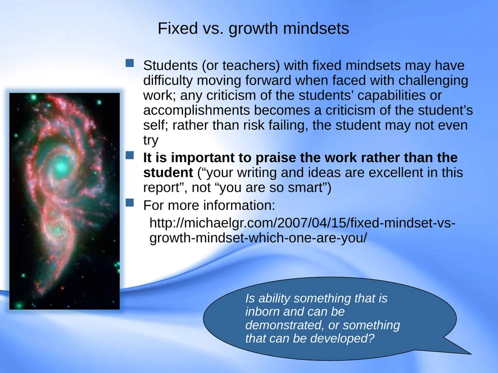 Counseling Gifted Students Component 9 of the - slide 18 of 43