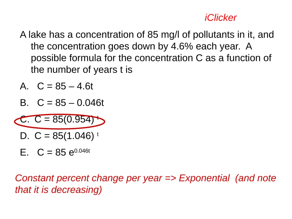 Engaging the Students: Using Clickers in Math - slide 31 of 142
