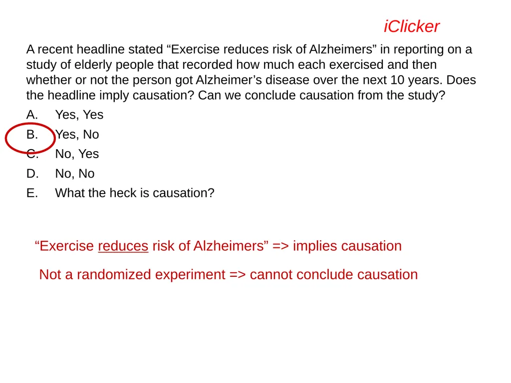 Engaging the Students: Using Clickers in Math - slide 64 of 142