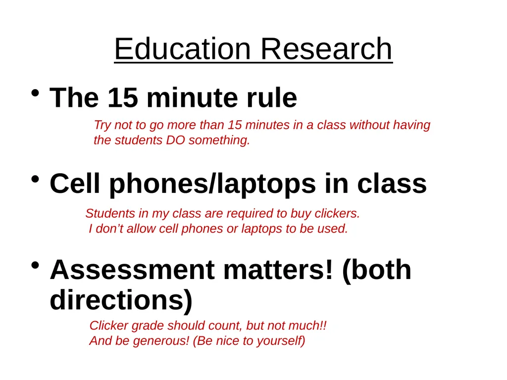 Engaging the Students: Using Clickers in Math - slide 27 of 142