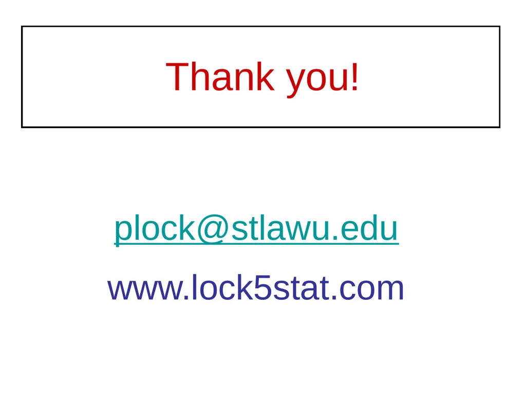 Engaging the Students: Using Clickers in Math - slide 142 of 142