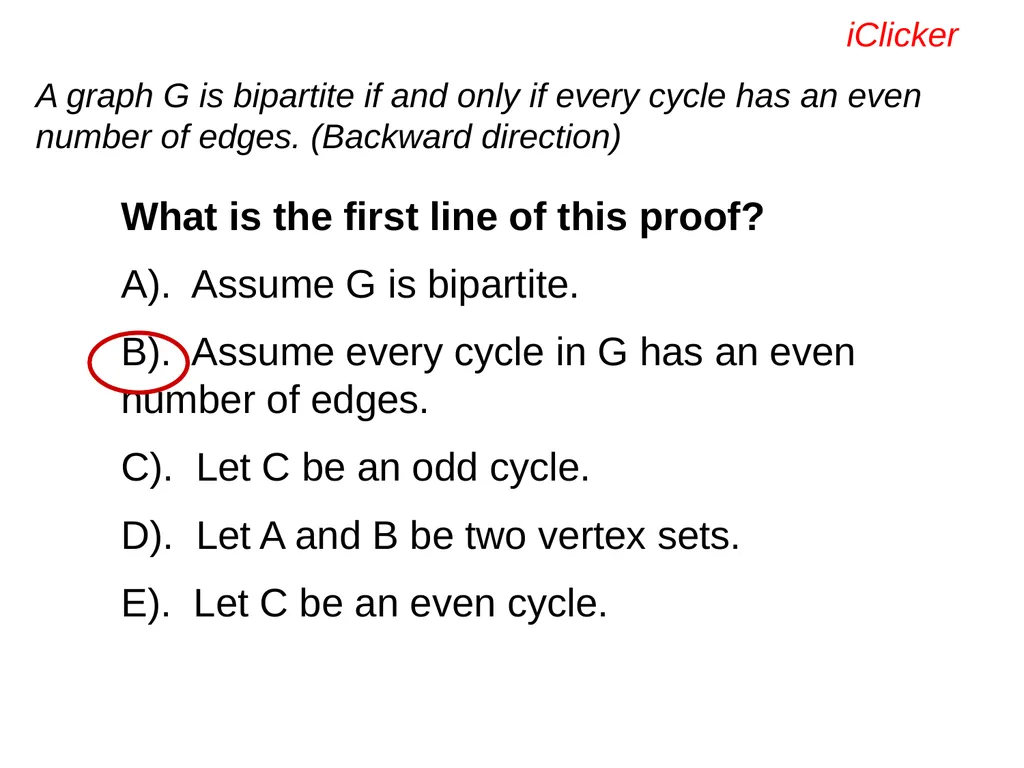 Engaging the Students: Using Clickers in Math - slide 138 of 142