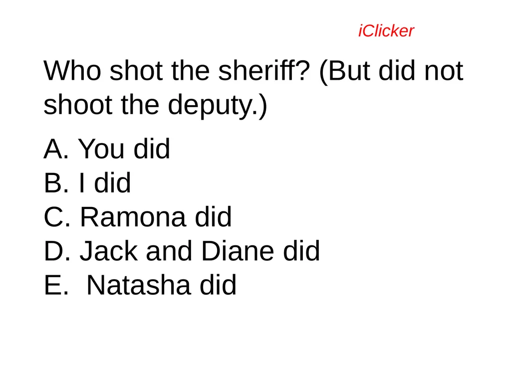 Engaging the Students: Using Clickers in Math - slide 12 of 142