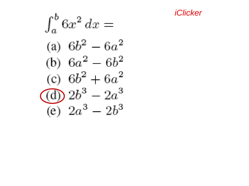 Engaging the Students: Using Clickers in Math - slide 59 of 142