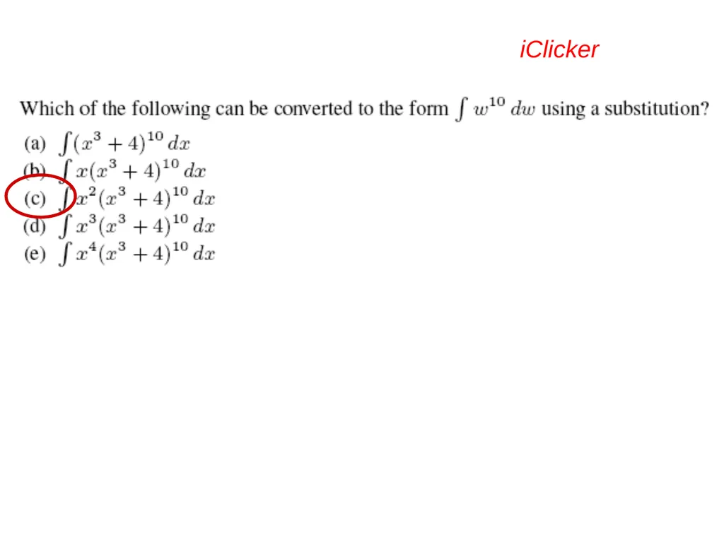 Engaging the Students: Using Clickers in Math - slide 60 of 142